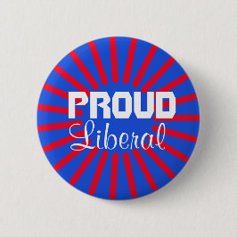 Botón liberal orgulloso
