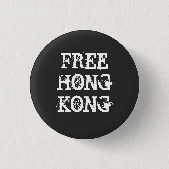 BOTÓN LIBRE DE HONG KONG (Anverso)