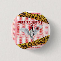 Botón Libre de Palestina - Pin Palestino