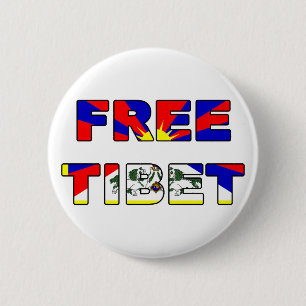 Botón libre de Tíbet