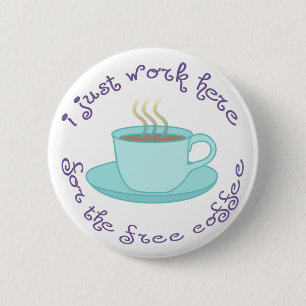 Botón libre del café