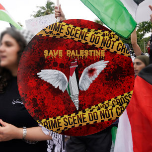Botón Libre Palestina - Botón de Pin Palestino