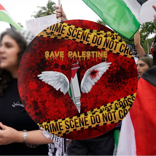 Botón Libre Palestina - Botón de Pin Palestino (Free Palestine Button Pin, Palestinian Button Pin)