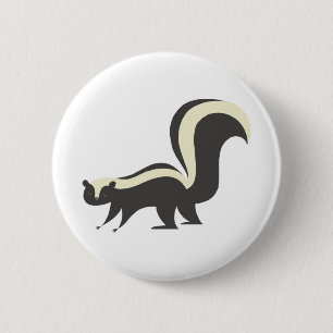 Botón lindo de la mofeta