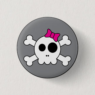 Botón lindo de Skully