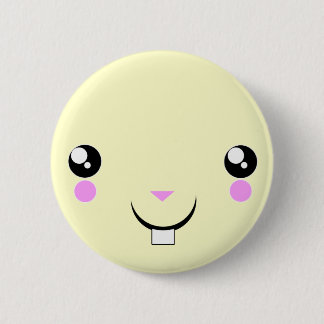 botón lindo del animado de Kawaii del hámster de