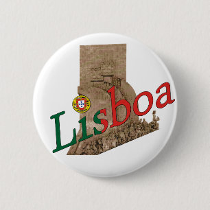 botón Lisboa Portugal