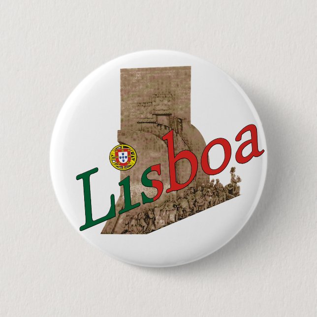 botón Lisboa Portugal (Anverso)