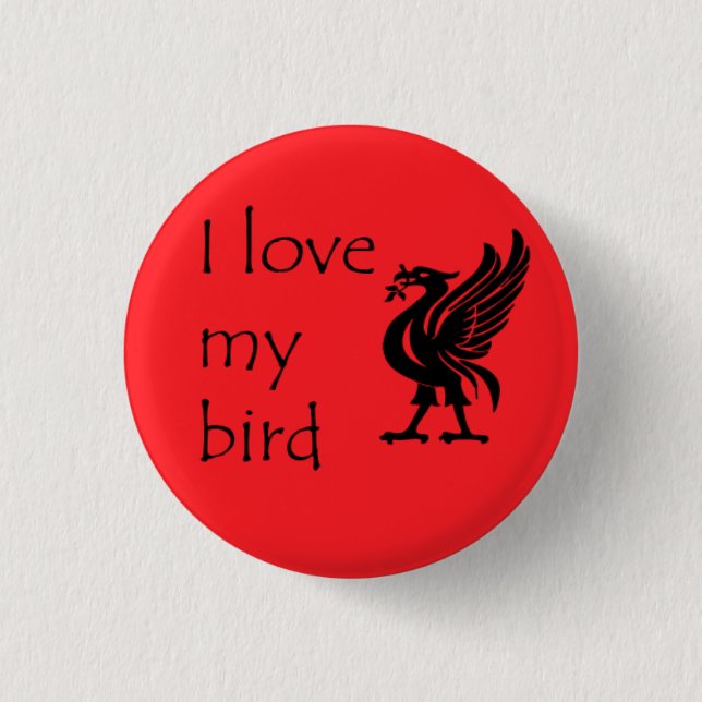 Botón - Liverpool Liverbird (Anverso)