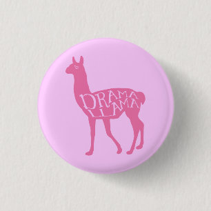 botón Llama a drama rosa
