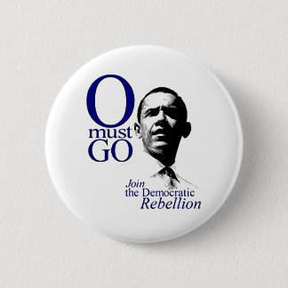 Botón llevado americano de la república OMG -