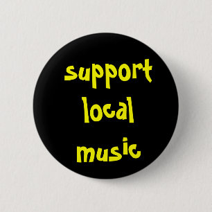 Botón local de la música de la ayuda