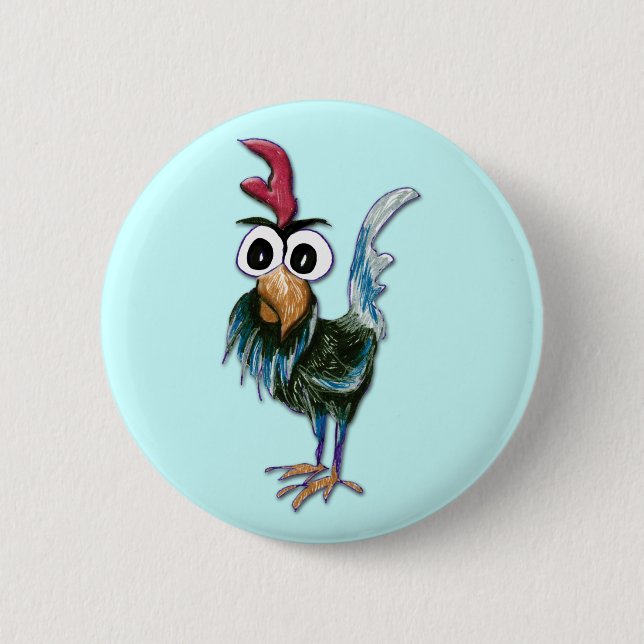 Botón loco del gallo (Anverso)