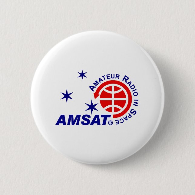 Botón Logotipo AMSAT (Anverso)