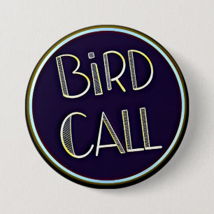 botón Logotipo de llamada de aves