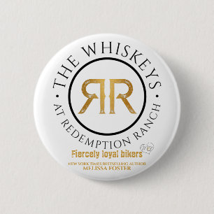 botón Logotipo de Redemption Ranch Whiskeys