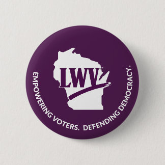 botón Logotipo de Wisconsin LWV