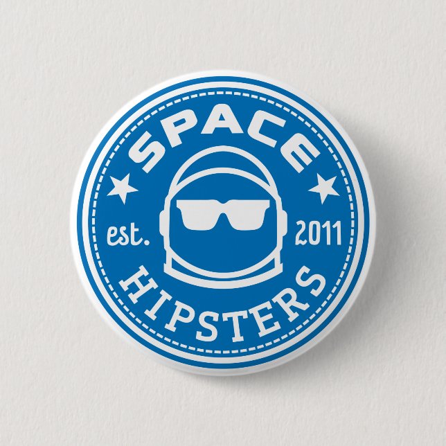 botón Logotipo Hipsters® (Anverso)