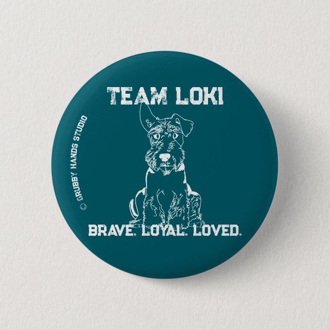 botón Loki de equipo (Anverso)