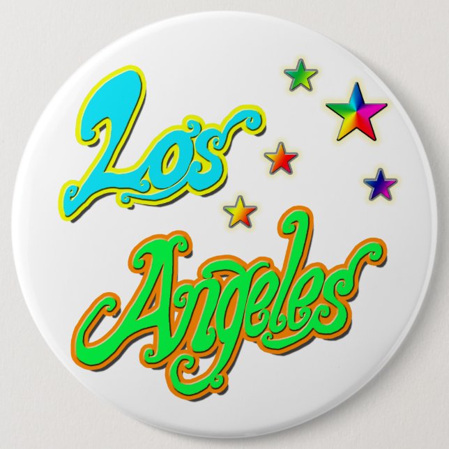 Botón "Los Angeles Star 2" (Anverso)