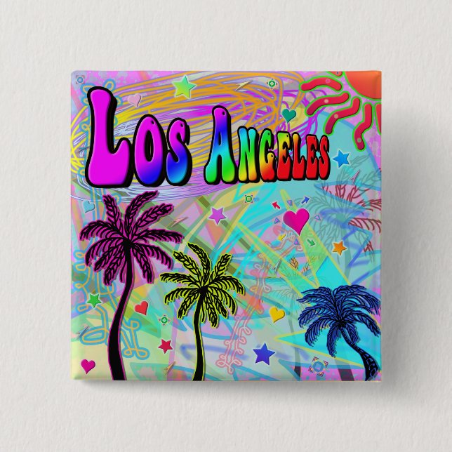 botón Los Angeles Vivid Romance (Anverso)