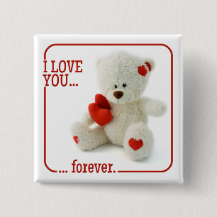 botón Love Teddy Valentine
