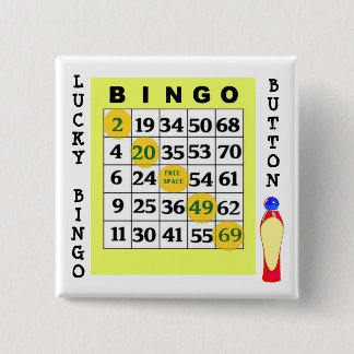 botón Lucky BINGO Botón Green Cards