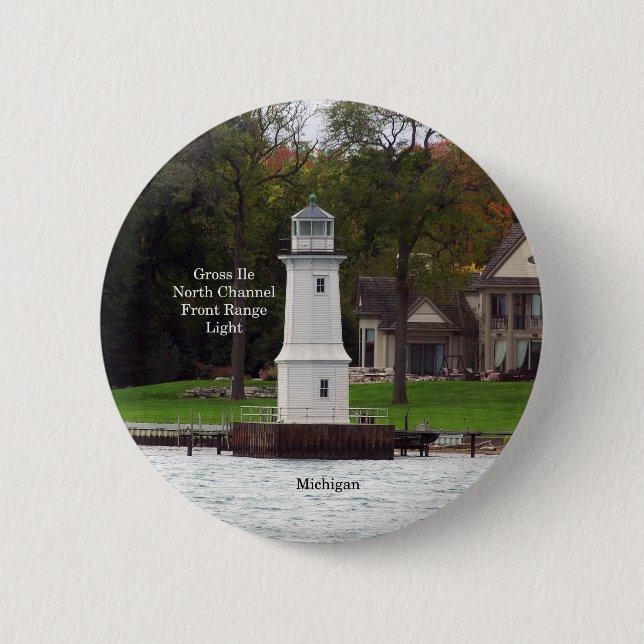 botón Luz de intervalo frontal del canal norte (Anverso)