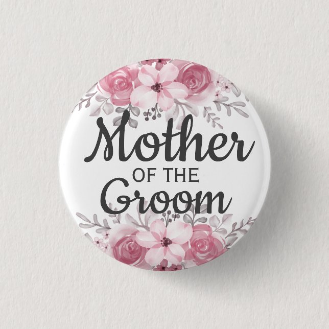 botón Madre floral primaveral del Groom (Anverso)