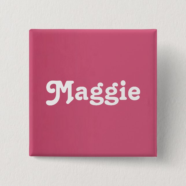 Botón Maggie (Anverso)