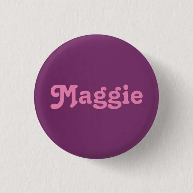 Botón Maggie (Anverso)