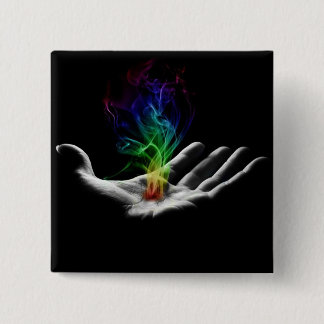 Botón mágico de la mano