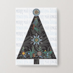 Botón Mah Jongg Christmas Tree