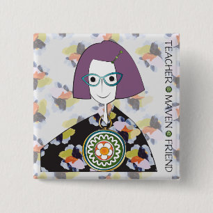 Botón Mah Jongg Maven