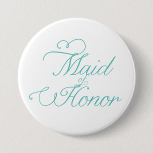 botón Maid of Honor
