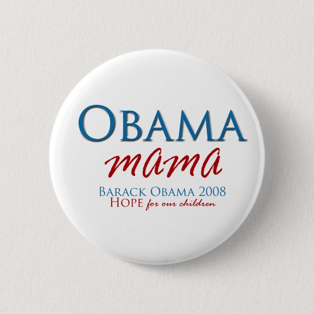 botón Mama de Obama (Anverso)