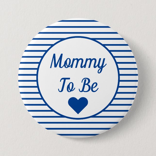 Botón Mamá para ser Baby Shower (Anverso)