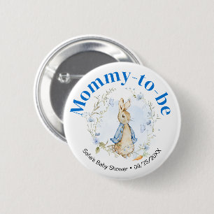 botón "Mami to be" de Peter Rabbit Boy