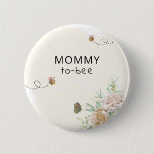 botón Mami to Bee Baby Shower