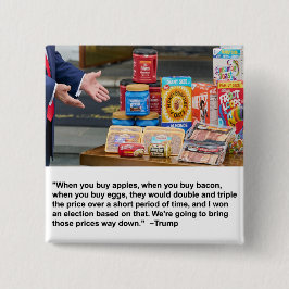 botón Manzanas, Baco y Huevos