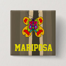 botón mari[posa personalizado