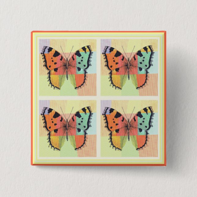 botón Mariposa (Anverso)