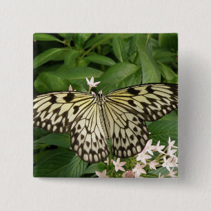 botón Mariposa de cometa de papel