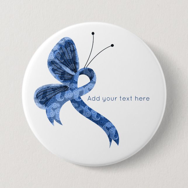 botón Mariposa de la cinta de la banda de sensibil (Anverso)