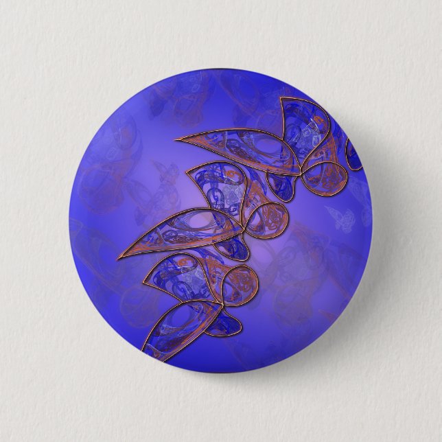 botón Mariposas de cobre (Anverso)