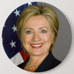 botón Masivo-clasificado de Hillary Clinton