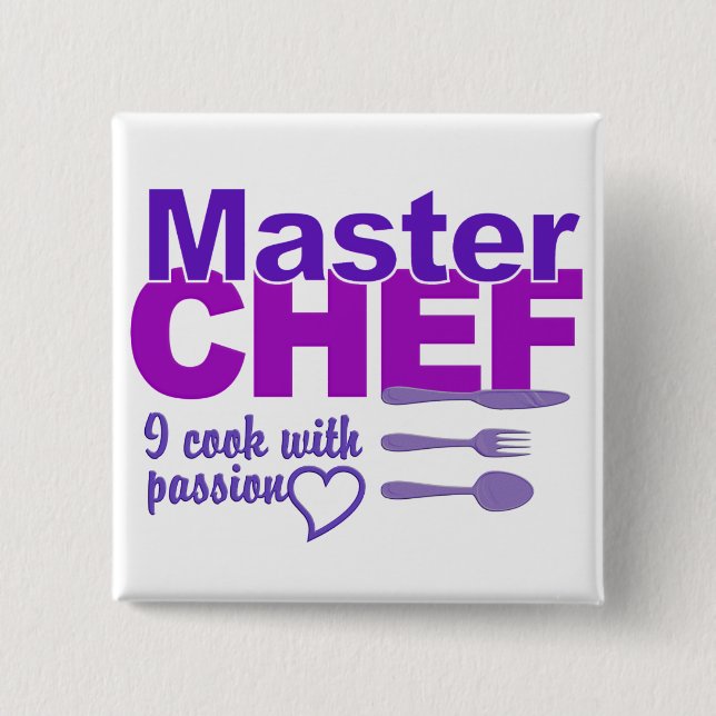 botón Master Chef (Anverso)