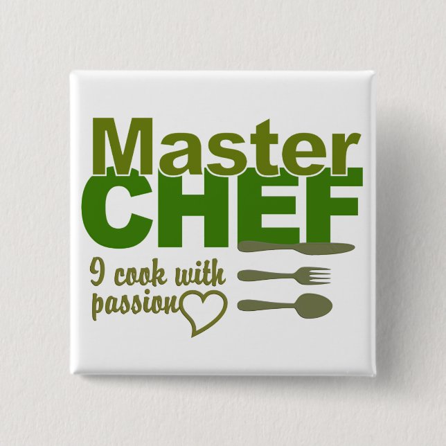 botón Master Chef (Anverso)
