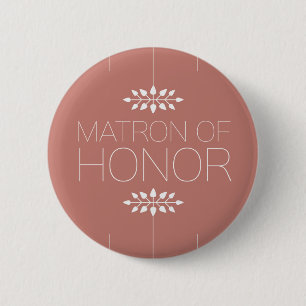 botón Matrón de honor