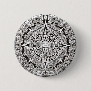 Botón maya del calendario